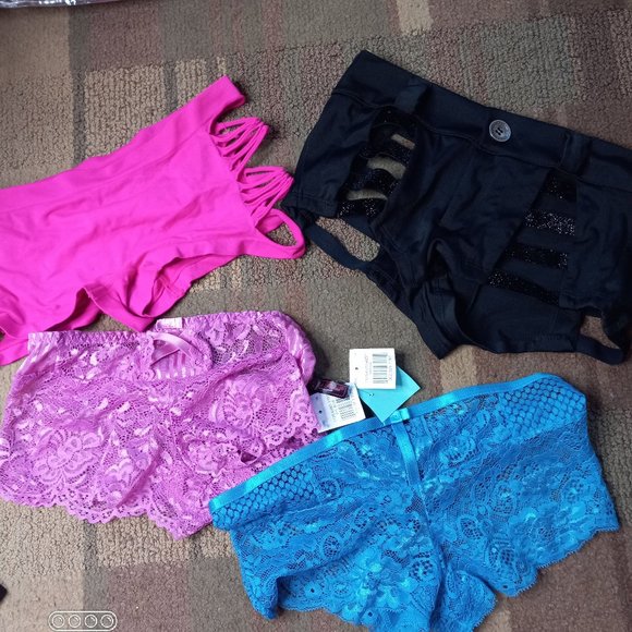 Intimates & Sleepwear Booty Bundle 2 Booty Shorts Like New And 2 Nwt